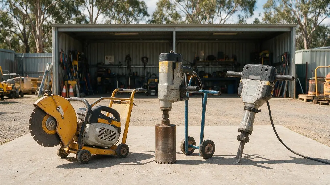 Cutting, Breaking & Drilling hire equipment