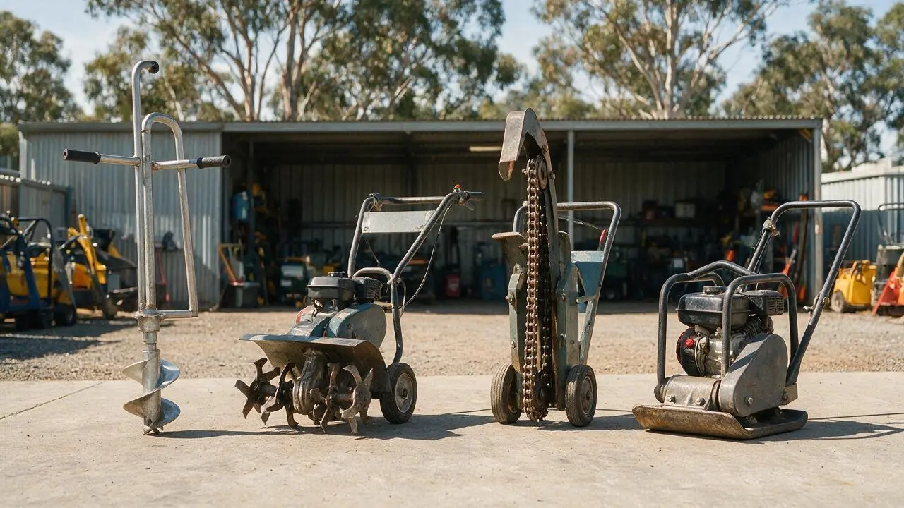 Groundwork & Soil Preparation hire equipment