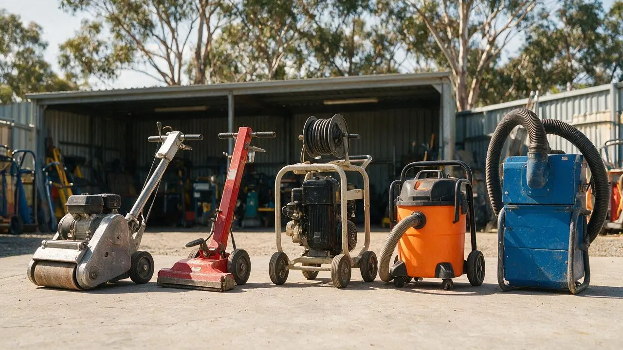 Surface Prep & Cleaning hire equipment