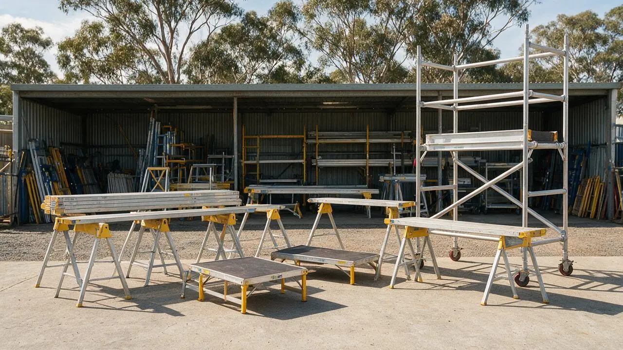 Trestles hire equipment