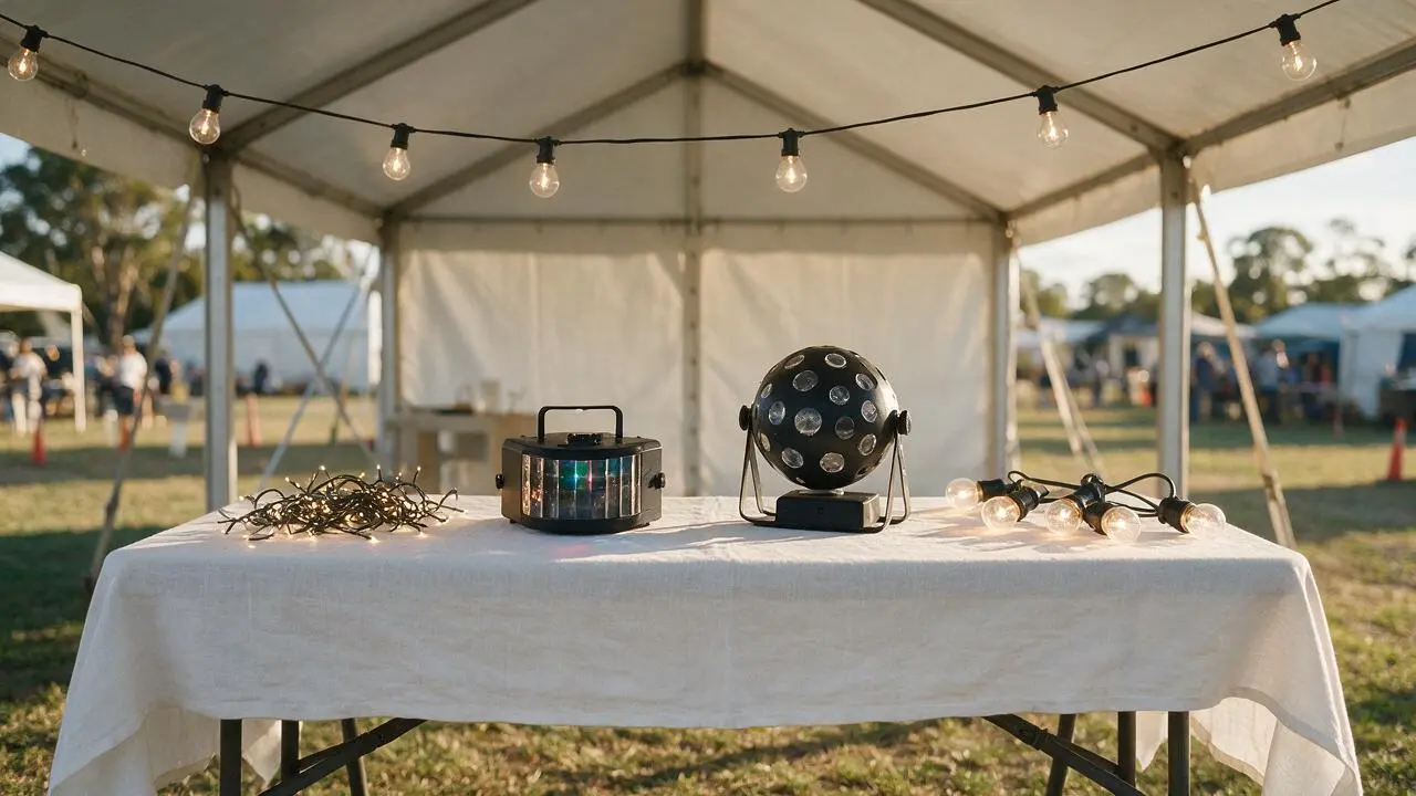 Lighting hire equipment
