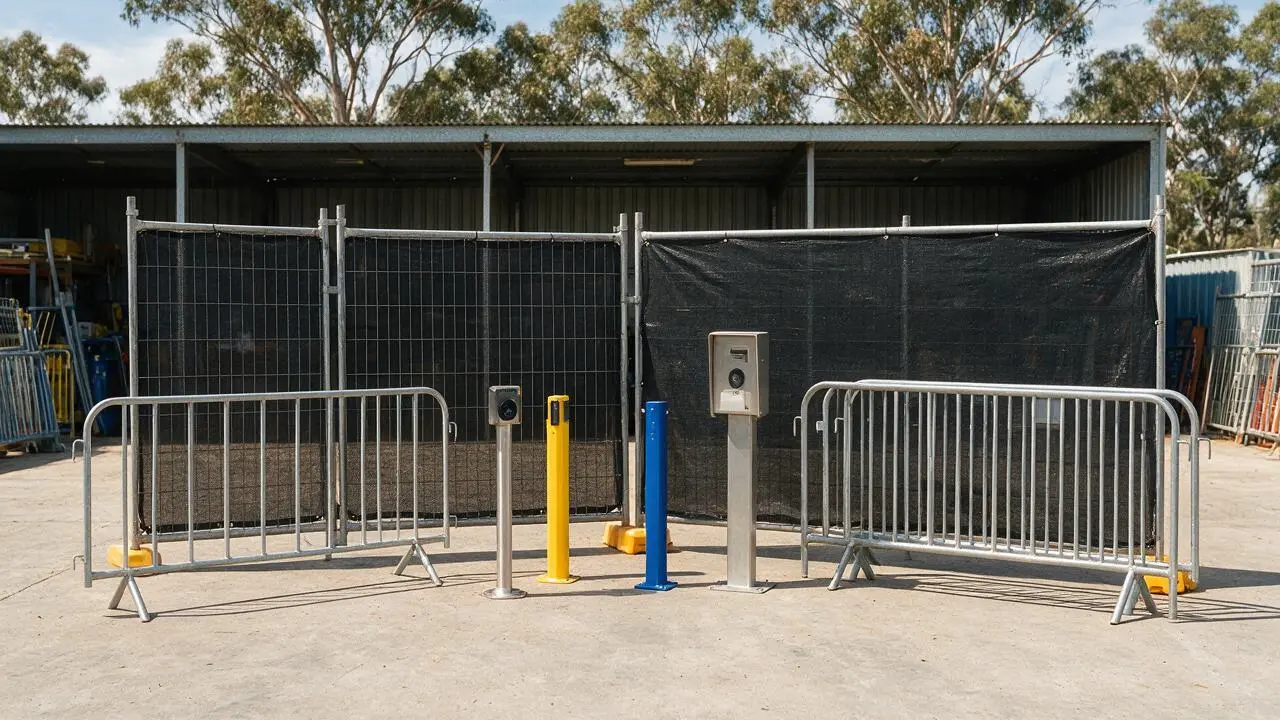 Crowd control and event fencing hire equipment
