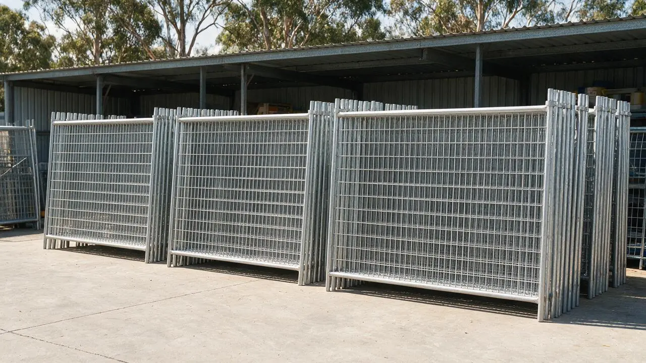 Fence panels hire equipment
