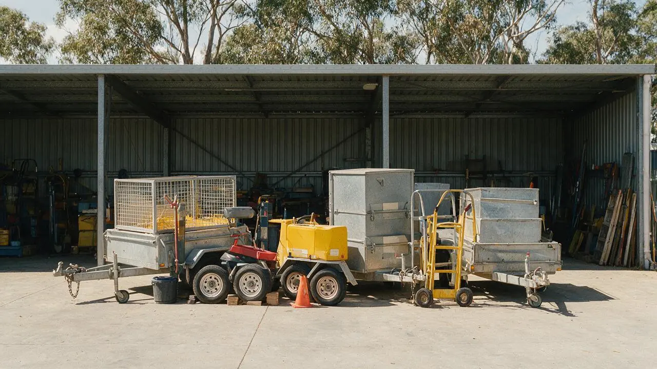 Box trailer hire for hire