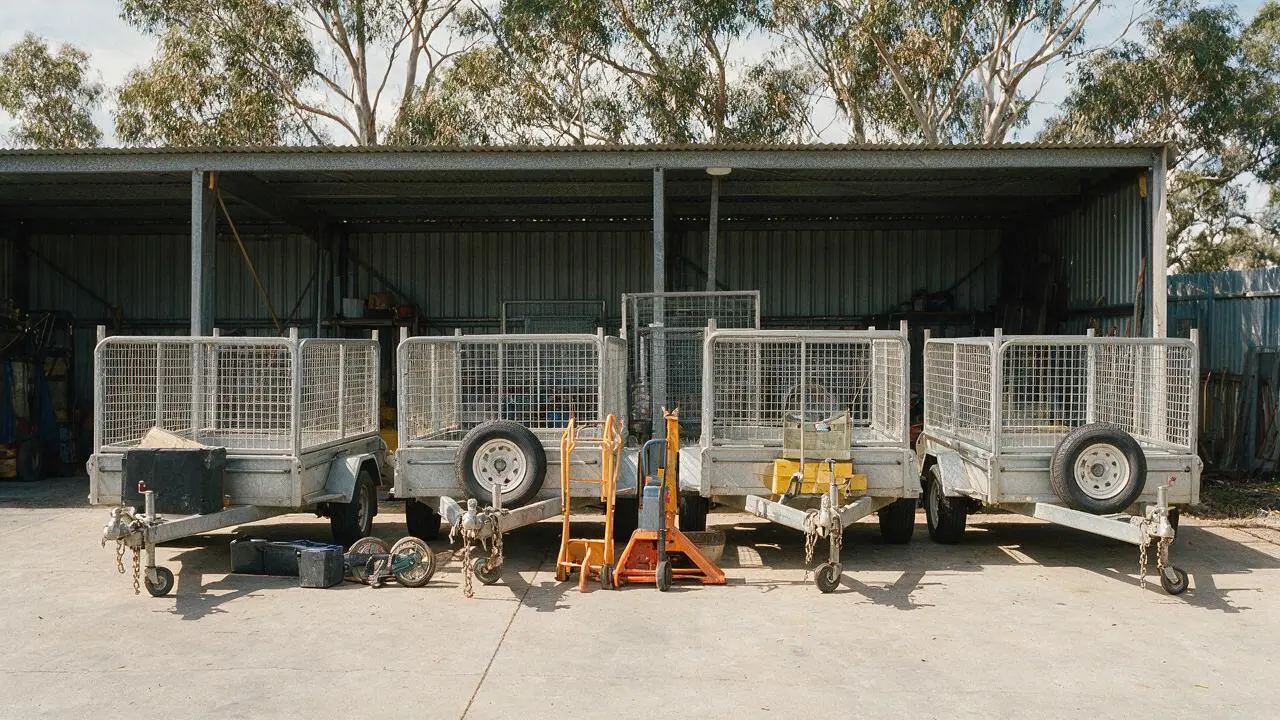 Cage trailer hire for hire