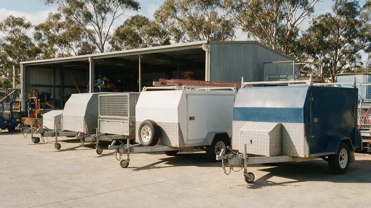 Enclosed trailer hire for hire