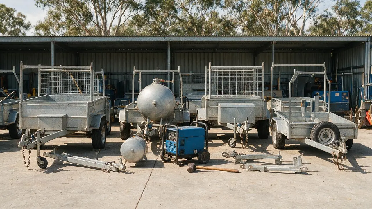 Utility trailer hire for hire