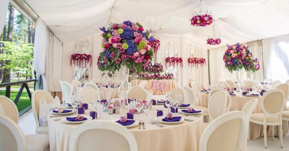 Wedding Banquet Decoration In Marquee 1920w